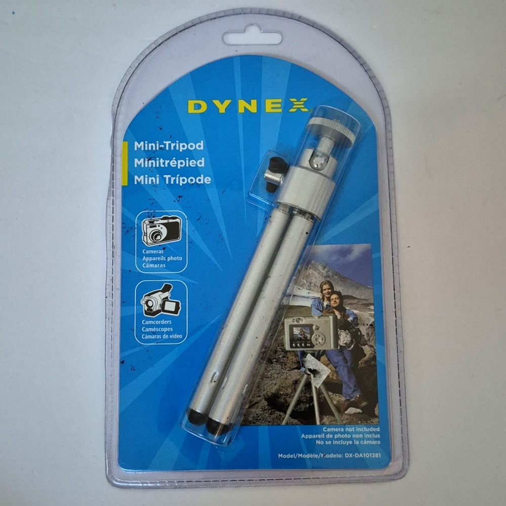 2006 Dynex mini tripod DX-DA101381 Digital Cameras Camcorder Y2K Vintage